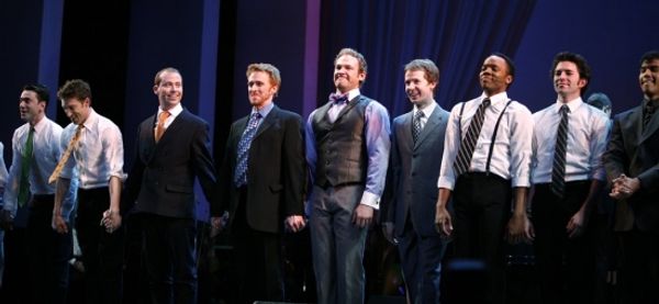 Tyler Maynard, Paul Castree and the male ensemble Photo