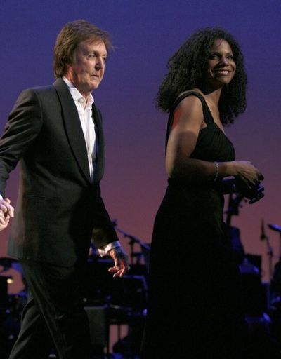 Paul McCartney and Audra McDonald Photo