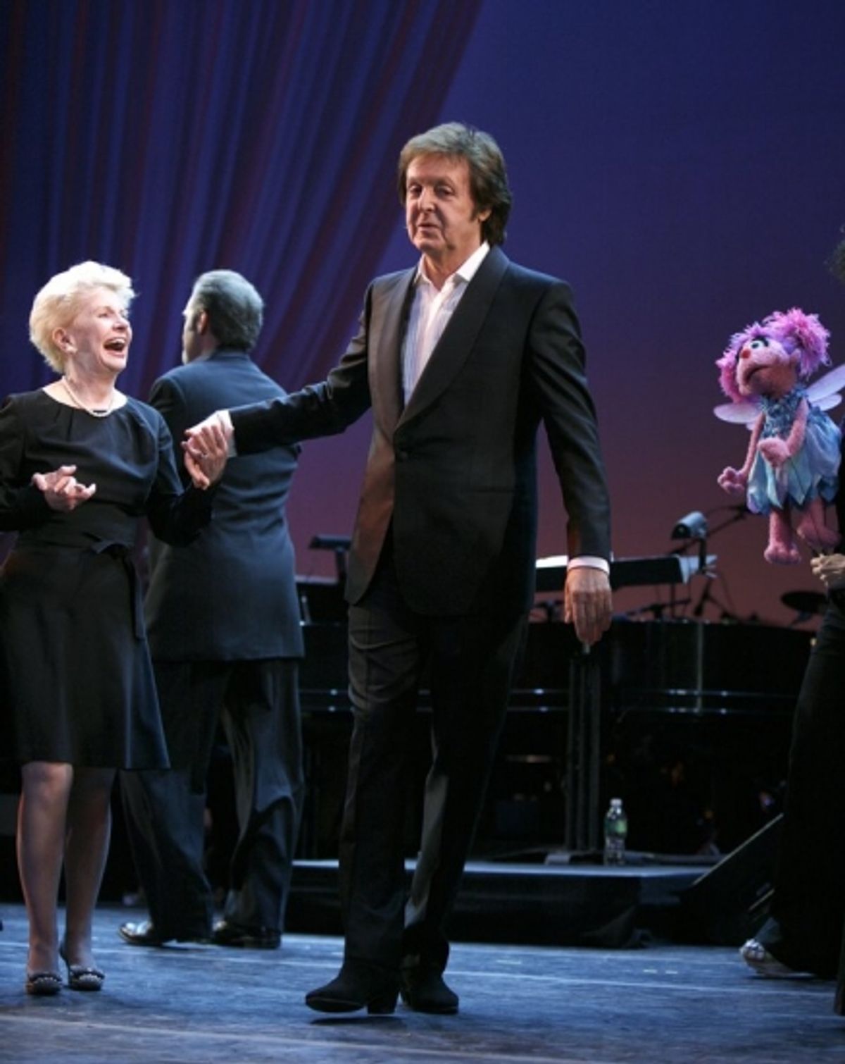Jo Sullivan Loesser and Paul McCartney at 
