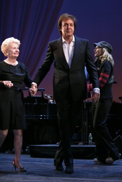 Jo Sullivan Loesser and Paul McCartney Photo