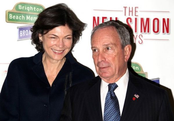 Diana Taylor and Mayor Michael Bloomberg Photo