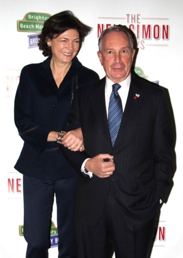 Diana Taylor and Mayor Michael Bloomberg Photo