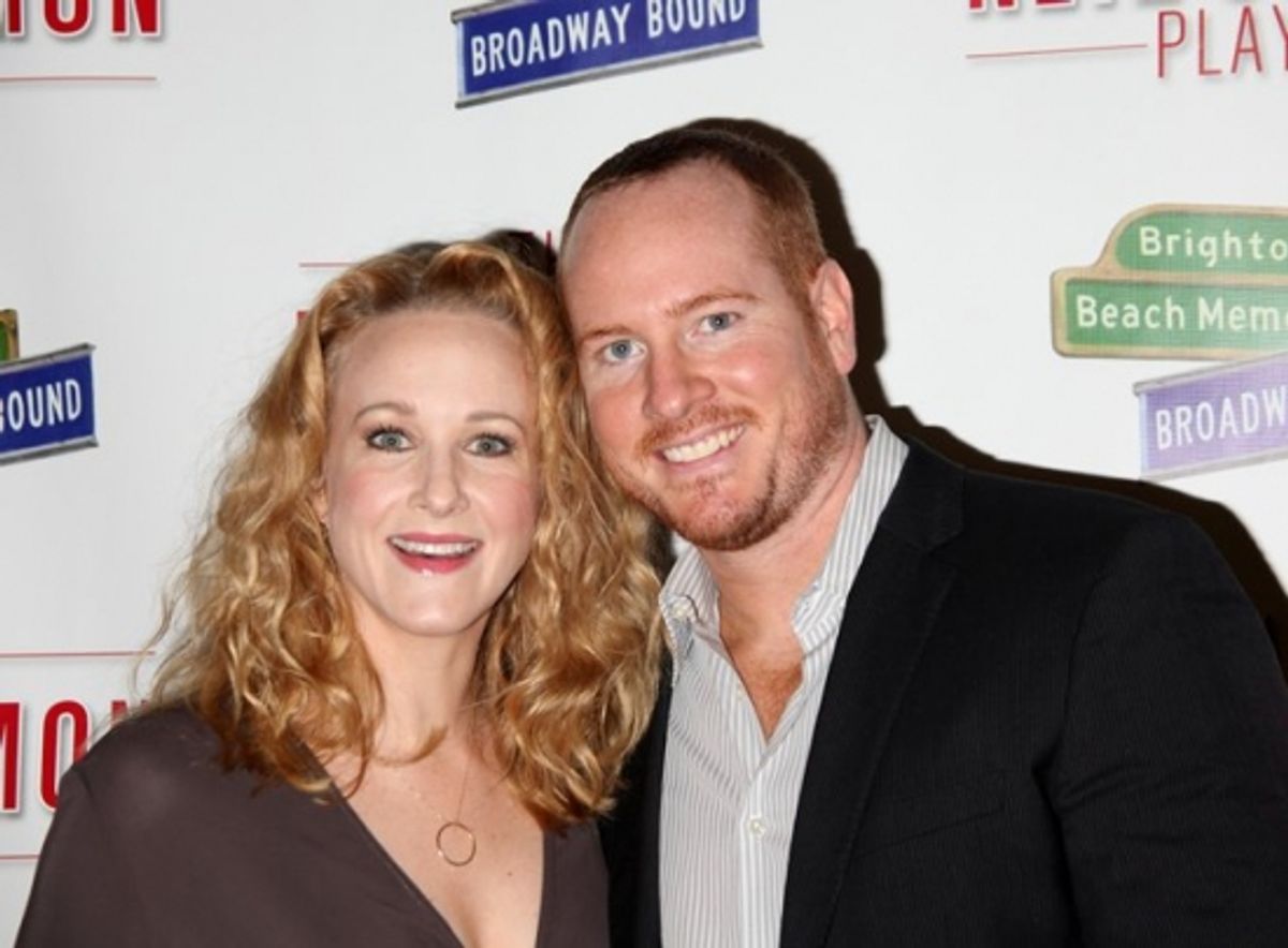 Katie Finneran and Darren Goldstein at 