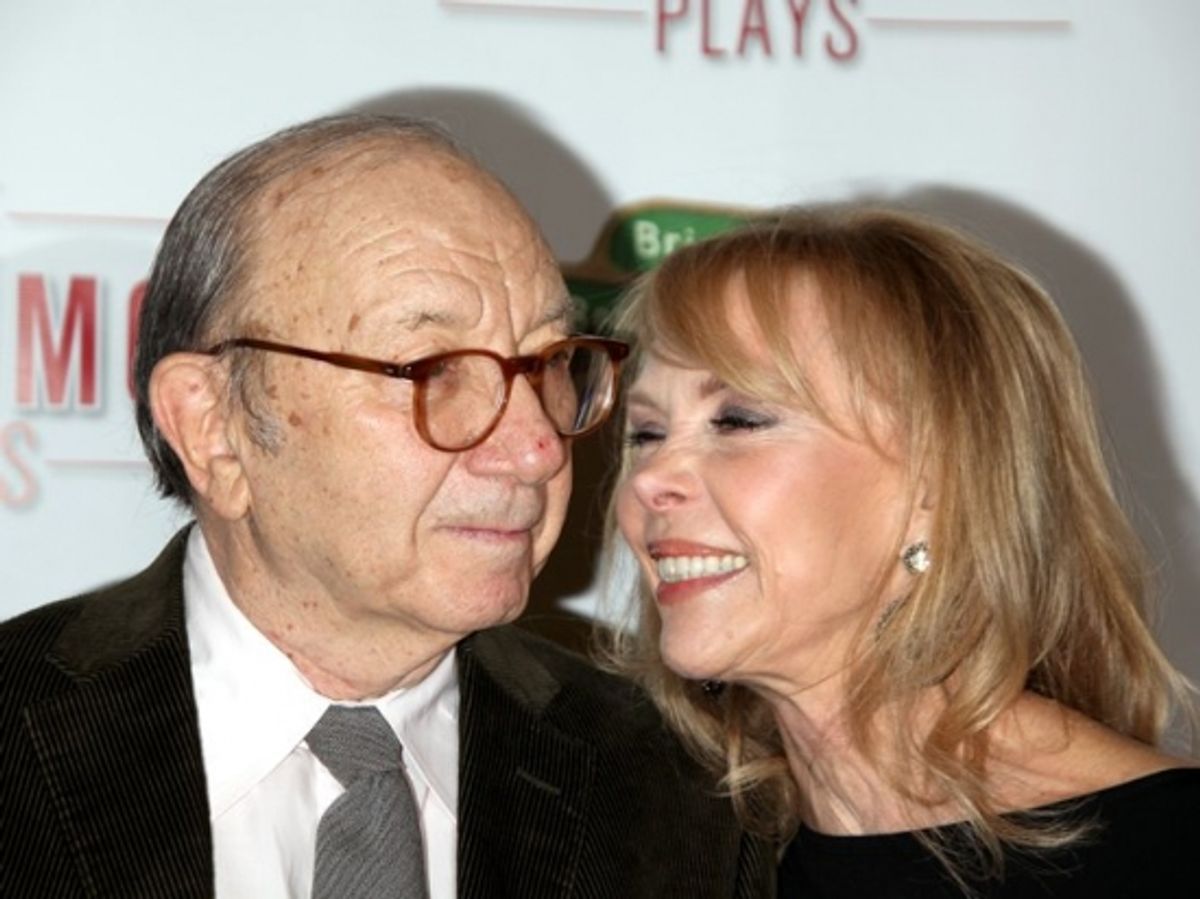 Neil Simon and Elaine Joyce at 