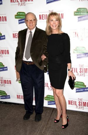 Neil Simon and Elaine Joyce @ BroadwayWorld Neil Simon and Elaine Joyce Photo