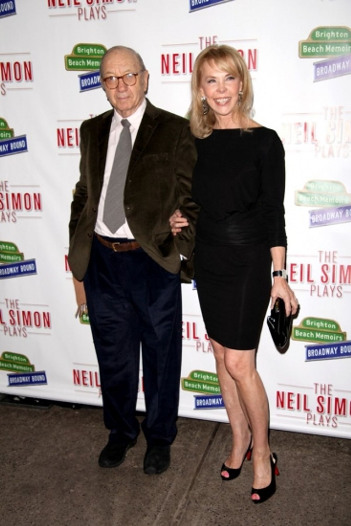 Neil Simon and Elaine Joyce at 