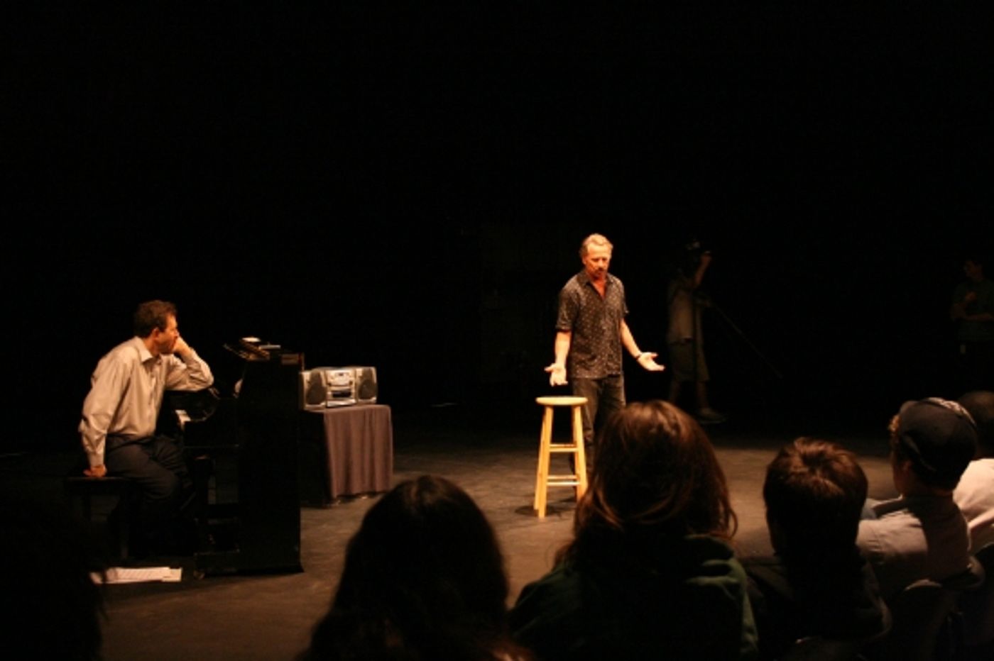 Photo Flash: TOM WOPAT Leads A Master Class For UNCC Students  Image