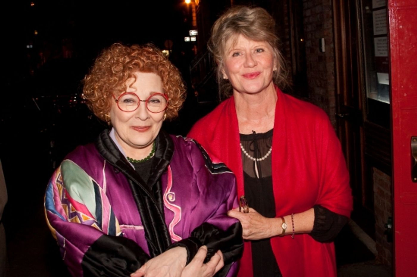 Photo Flash: Opening Party for the LADY WITH ALL THE ANSWERS At The Cherry Lane Theatre  Image