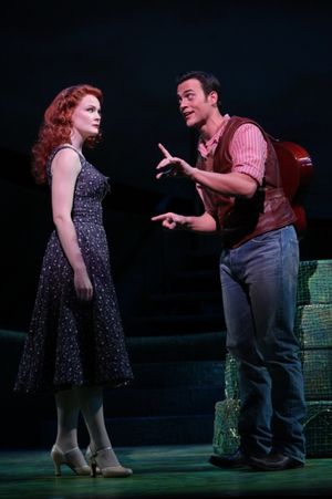 Kate Baldwin and Cheyenne Jackson Photo
