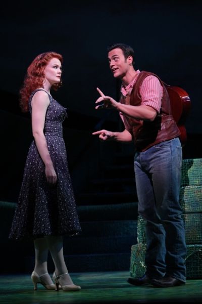 Kate Baldwin and Cheyenne Jackson Photo