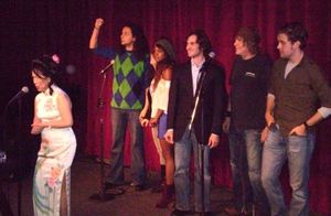 Wing backed up by Anthony Hollock , Krystal Brown, Andy Sandberg, James Rado and Adnr Photo