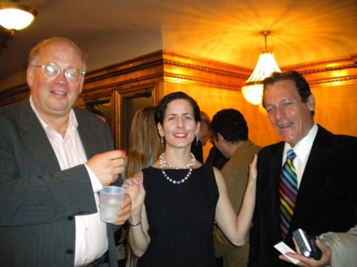 Glenn Young, Lisa Ferber and Ward Morehouse at 