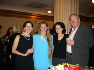 Lisa Ferber, Bonnie Comley, Tajlei Levis and Glenn Young @ BroadwayWorld Lisa Ferber, Bonnie Comley, Tajlei Levis and Glenn Young Photo