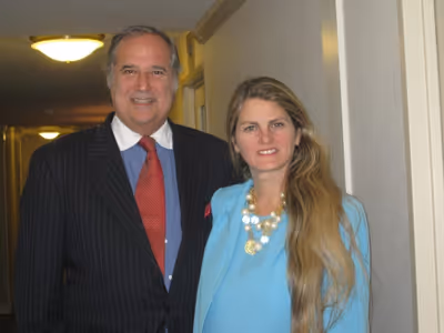 Stewart F. Lane and Bonnie Comley Photo
