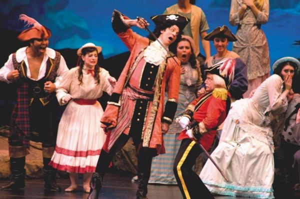Chris-Ian Sanchez, Rebecca O'Sullivan, David Wannen as The Pirate King, Dianna Dollma Photo