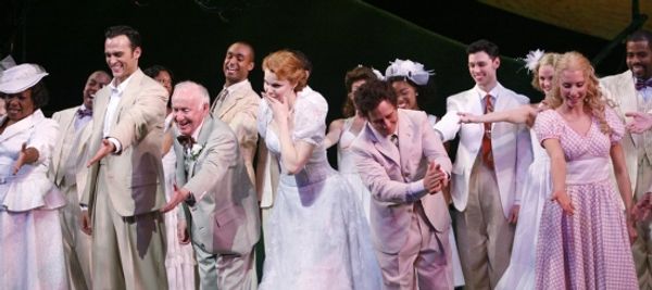Terri White, Cheyenne Jackson, Jim Norton, Kate Baldwin, Christopher Fitzgerald, Stev Photo
