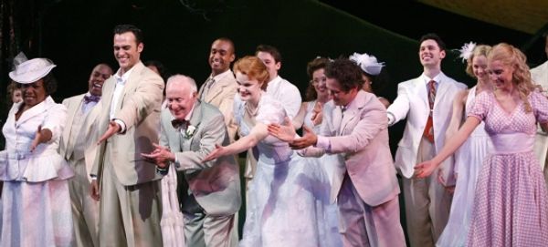 Terri White, Cheyenne Jackson, Jim Norton, Kate Baldwin, Christopher Fitzgerald, Stev Photo