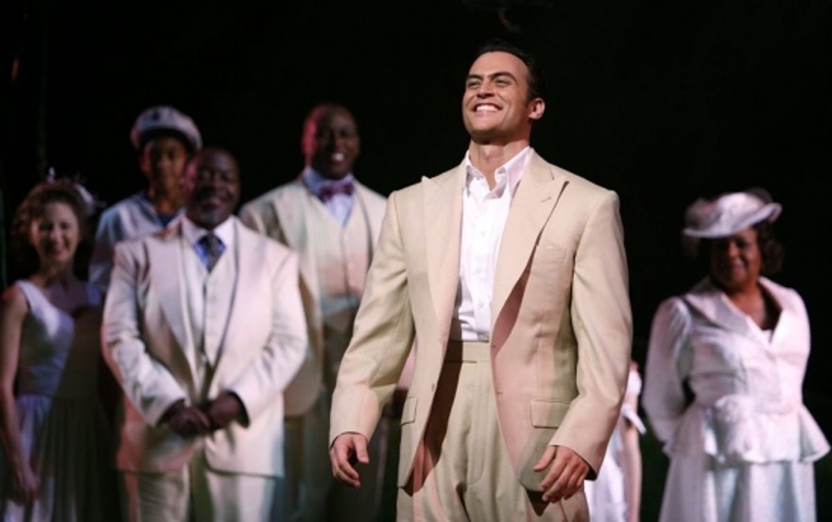 Chuck Cooper, Cheyenne Jackson and Terri White at 