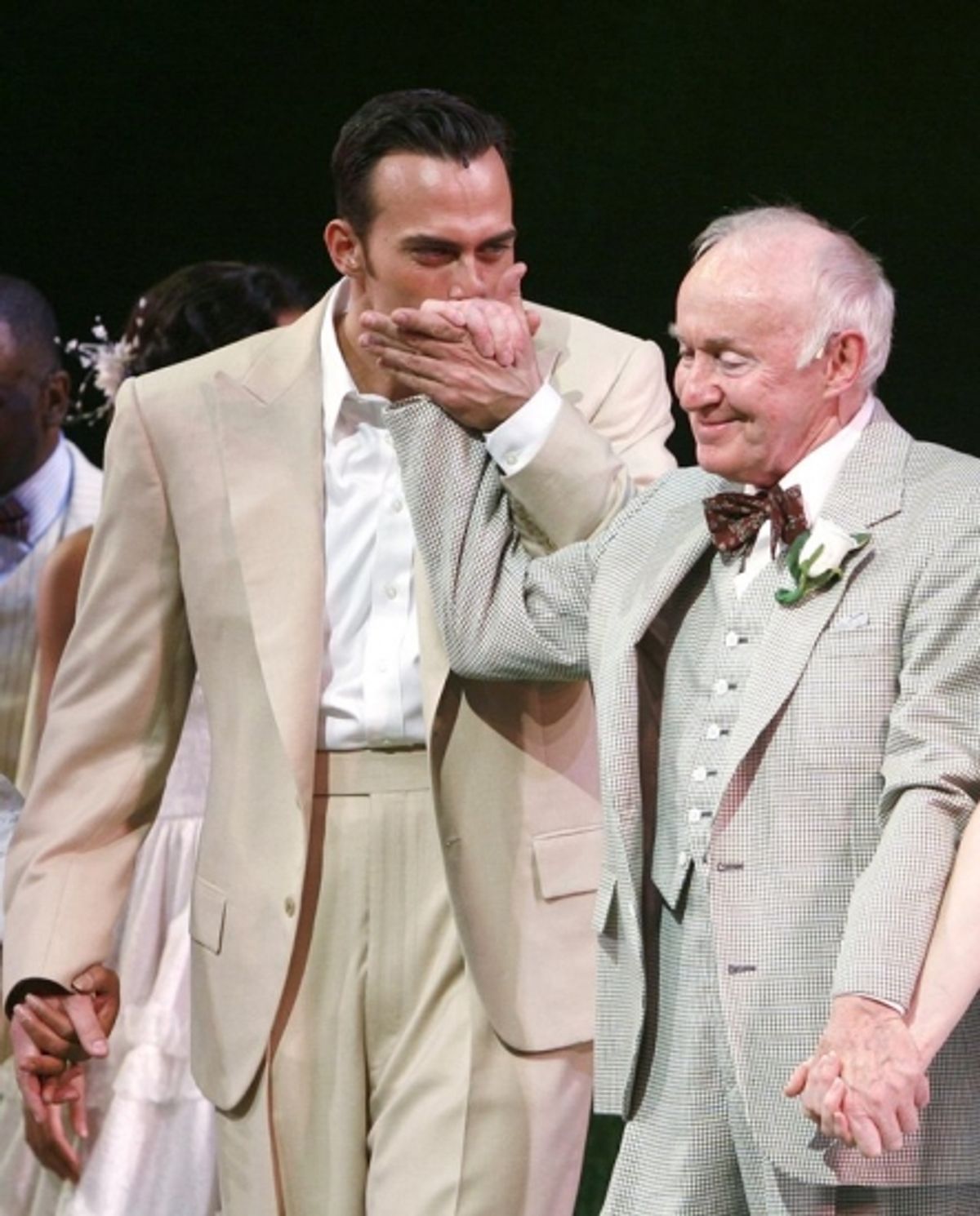 Cheyenne Jackson and Jim Norton at 