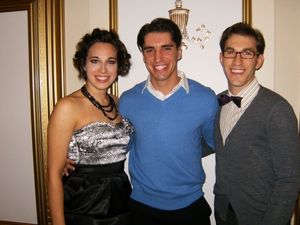 Megan Simmons, Mark Fisher and Zach Zube @ BroadwayWorld Megan Simmons, Mark Fisher and Zach Zube Photo