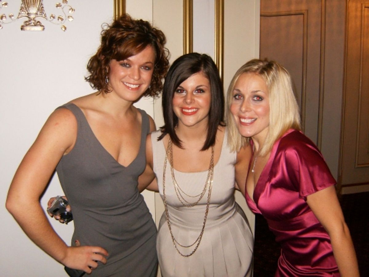 Ashton Napier, Jillian Schiralli and Nina Fluke at 