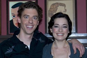 Christian Borle and Laura Michelle Kelly Photo