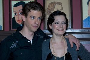 Christian Borle and Laura Michelle Kelly Photo
