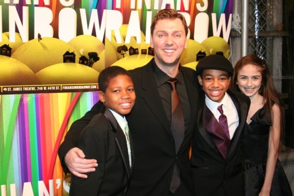 Aaron Bantum, Warren Carlyle, Christopher Borger and Paige Simunovich Photo