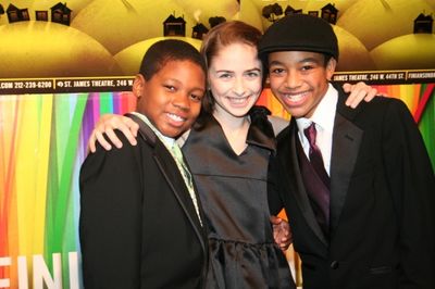 Aaron Bantum, Paige Simunovich and Christopher Borger Photo