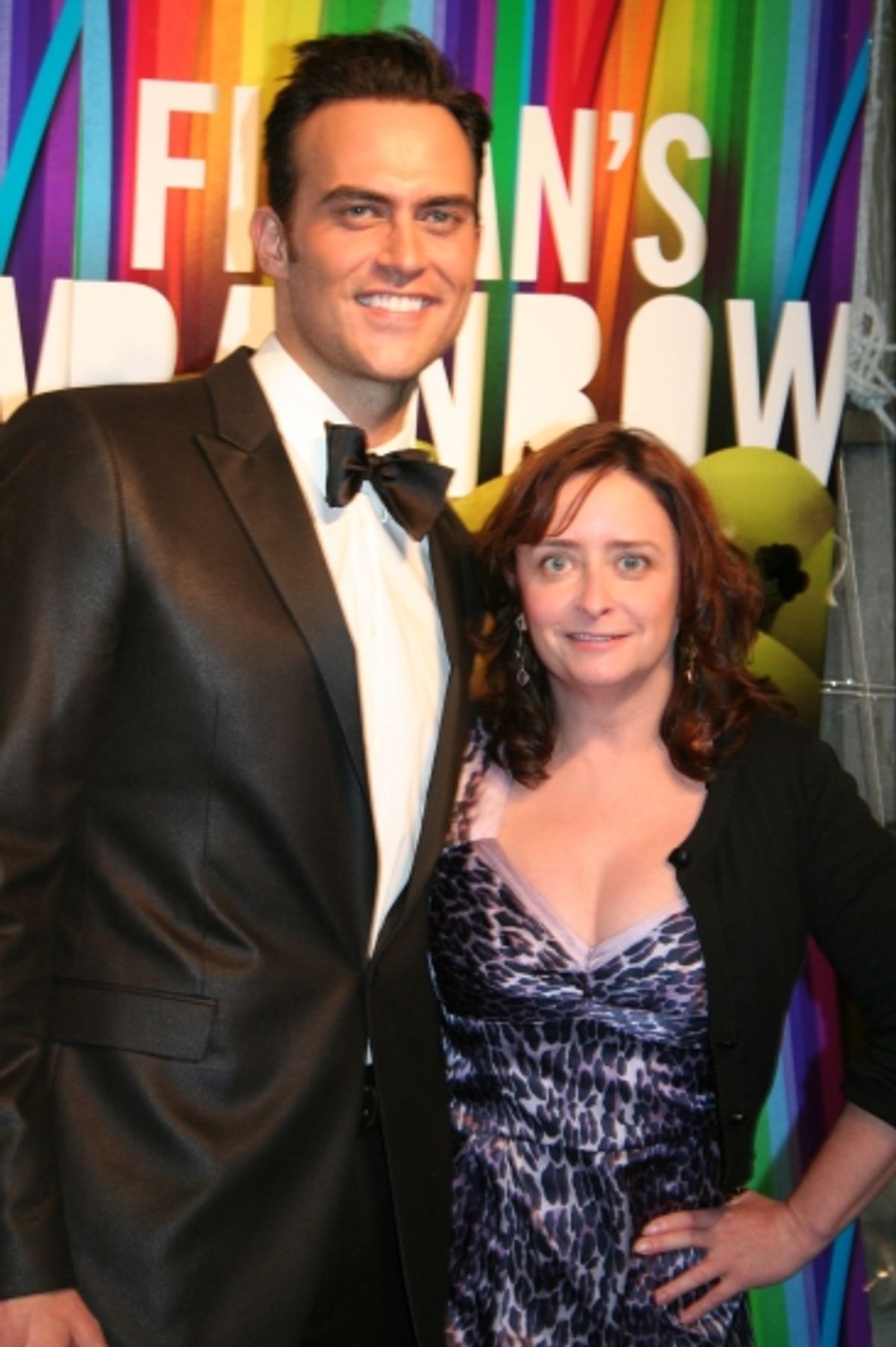 Cheyenne Jackson and Rachel Dratch at 