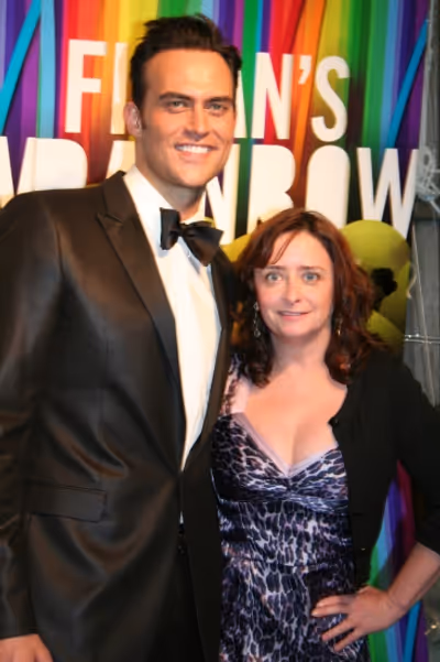 Cheyenne Jackson and Rachel Dratch Photo