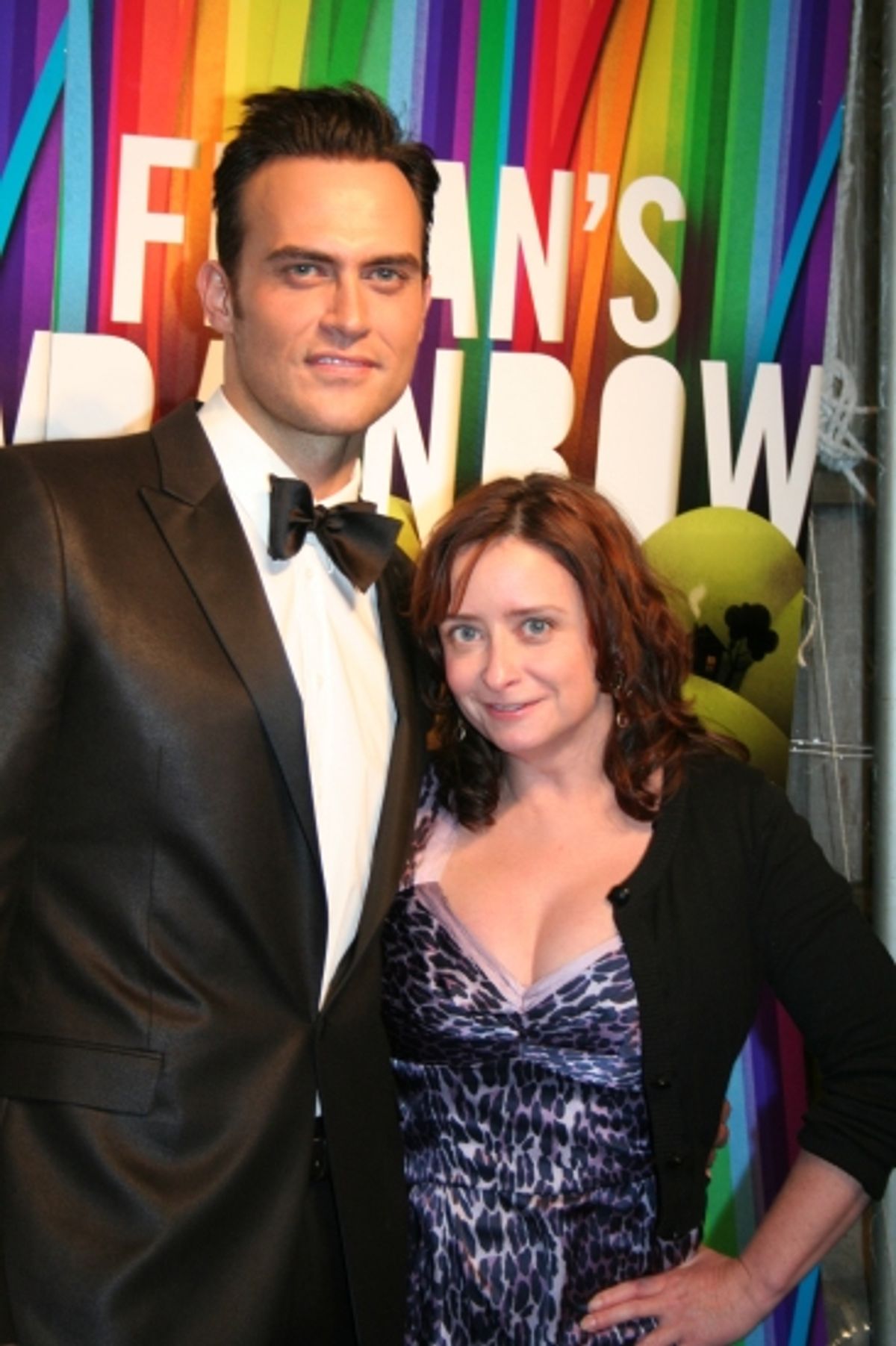 Cheyenne Jackson and Rachel Dratch at 