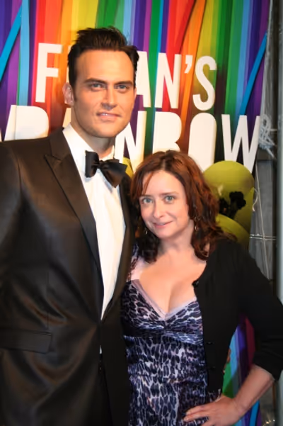 Cheyenne Jackson and Rachel Dratch Photo