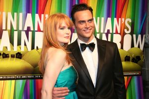 Kate Baldwin and Cheyenne Jackson Photo