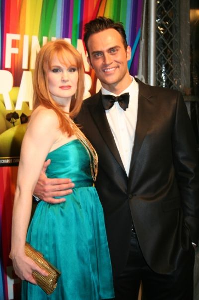 Kate Baldwin and Cheyenne Jackson Photo