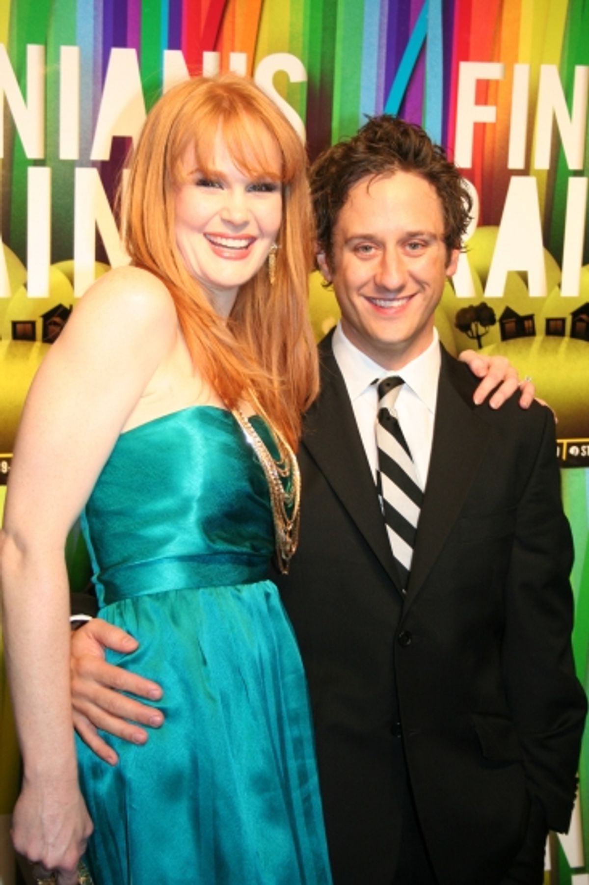 Kate Baldwin and Christopher Fitzgerald at 