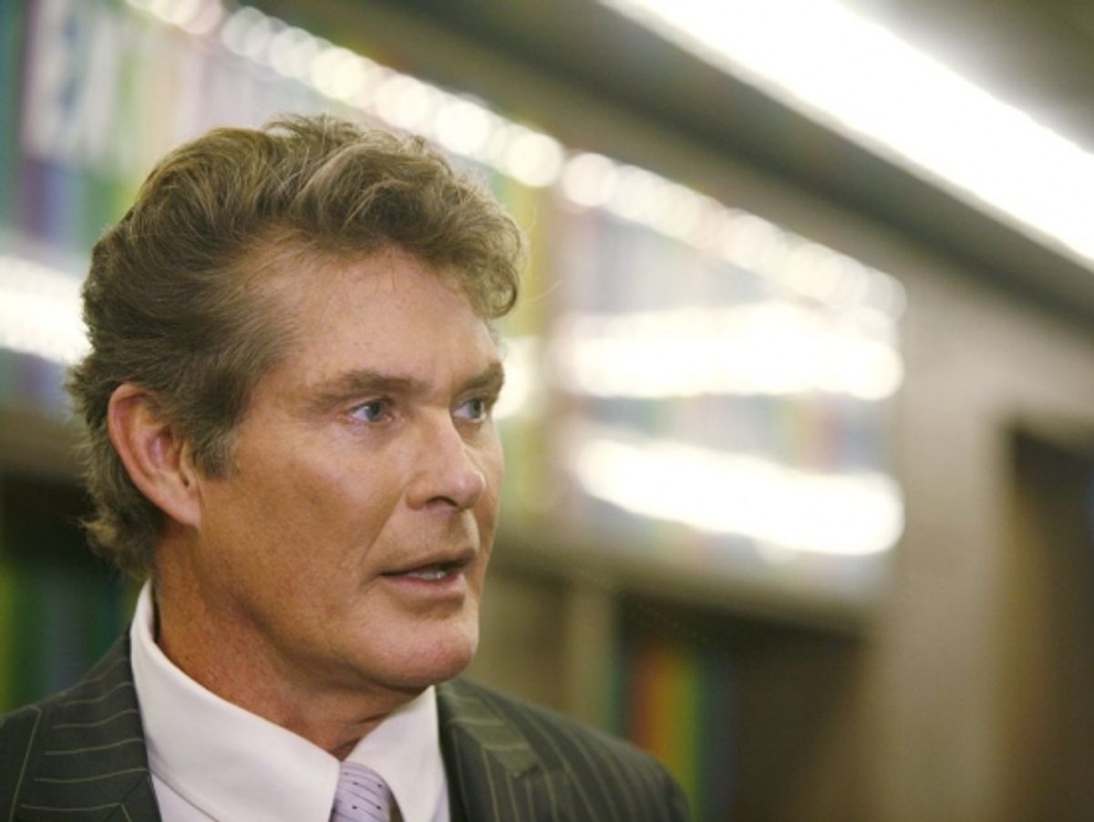 David Hasselhoff at 