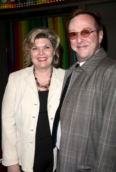 Deborah Monk and Edward Hibbert Photo
