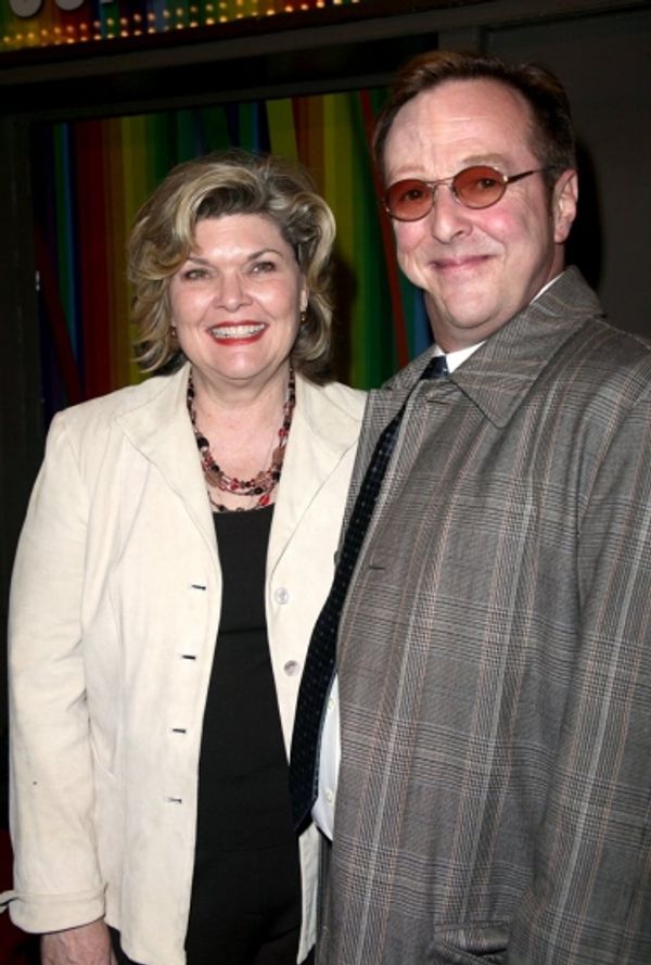 Deborah Monk and Edward Hibbert Photo