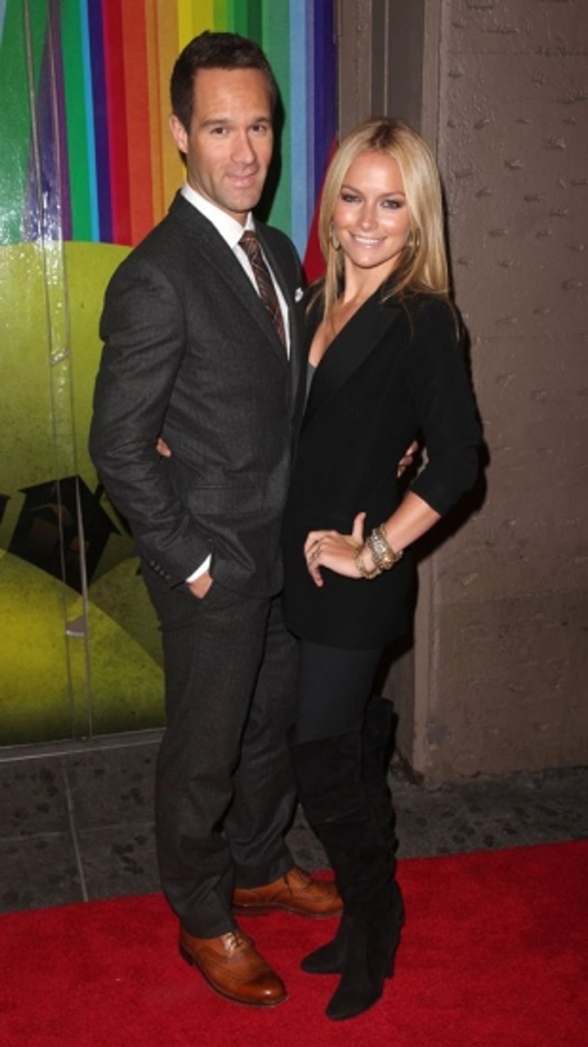 Chris Diamantopoulos and Becki Newton at 