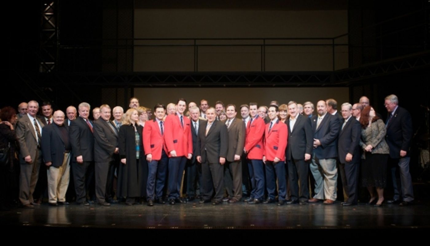 Photo Flash: Mayors Richard Daley & Jeffrey Sherwin Celebrate Two Years of JERSEY BOYS  Image