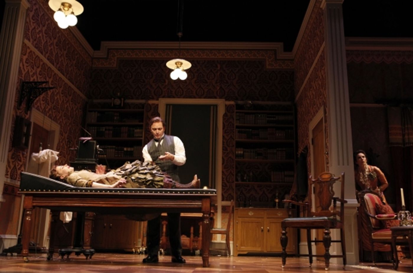Photo Flash: Cerveris, Benanti & Dizzia in LCT's IN THE NEXT ROOM  Image