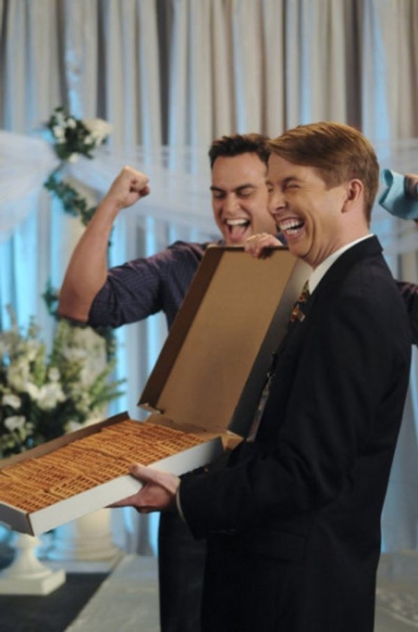 Cheyenne Jackson and Jack McBrayer Photo