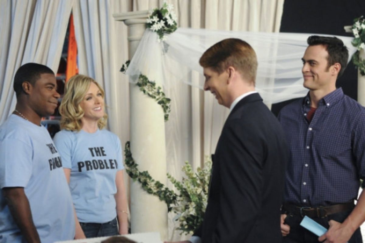 Tracy Morgan, Jane Krakowski, Jack McBrayer and Cheyenne Jackson at 