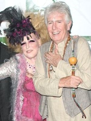 Bette Midler and Graham Nash Photo