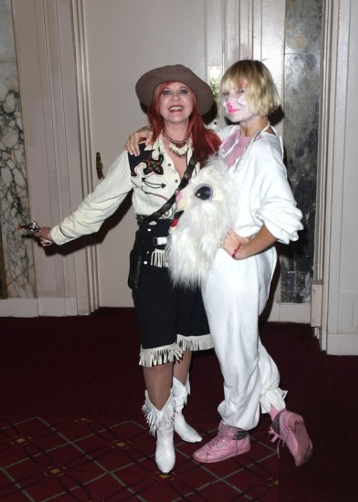 Kate Pierson and Sia at 