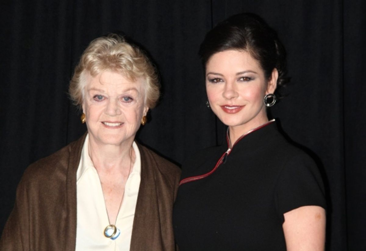 Angela Lansbury and Catherine Zeta-Jones at 