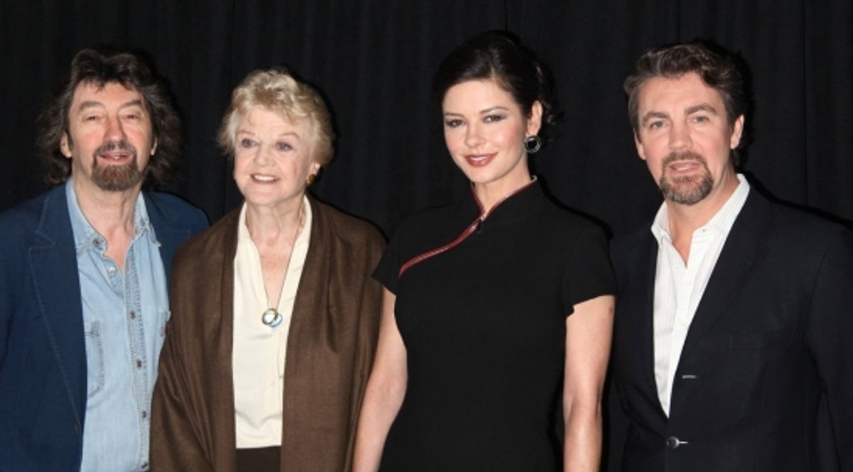 Trevor Nunn, Angela Lansbury, Catherine Zeta-Jones and Alexander Hanson at 