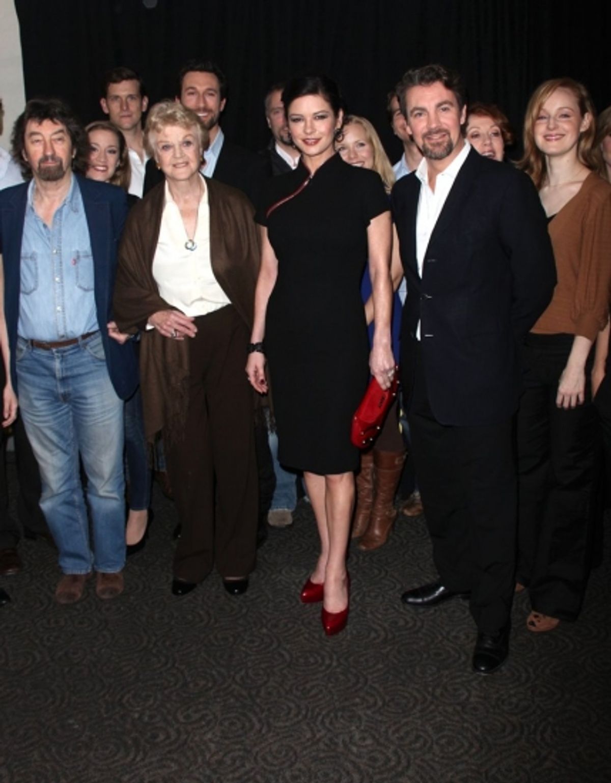 Trevor Nunn, Angela Lansbury, Catherine Zeta-Jones, Alexander Hanson and Erin Davie at 