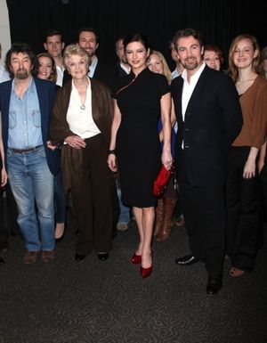Trevor Nunn, Angela Lansbury, Catherine Zeta-Jones, Alexander Hanson and Erin Davie @ BroadwayWorld Trevor Nunn, Angela Lansbury, Catherine Zeta-Jones, Alexander Hanson and Erin Davie Photo